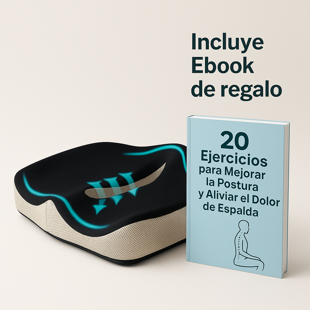 Cojín Anatómico Antideslizante Gel-Viscoelástico