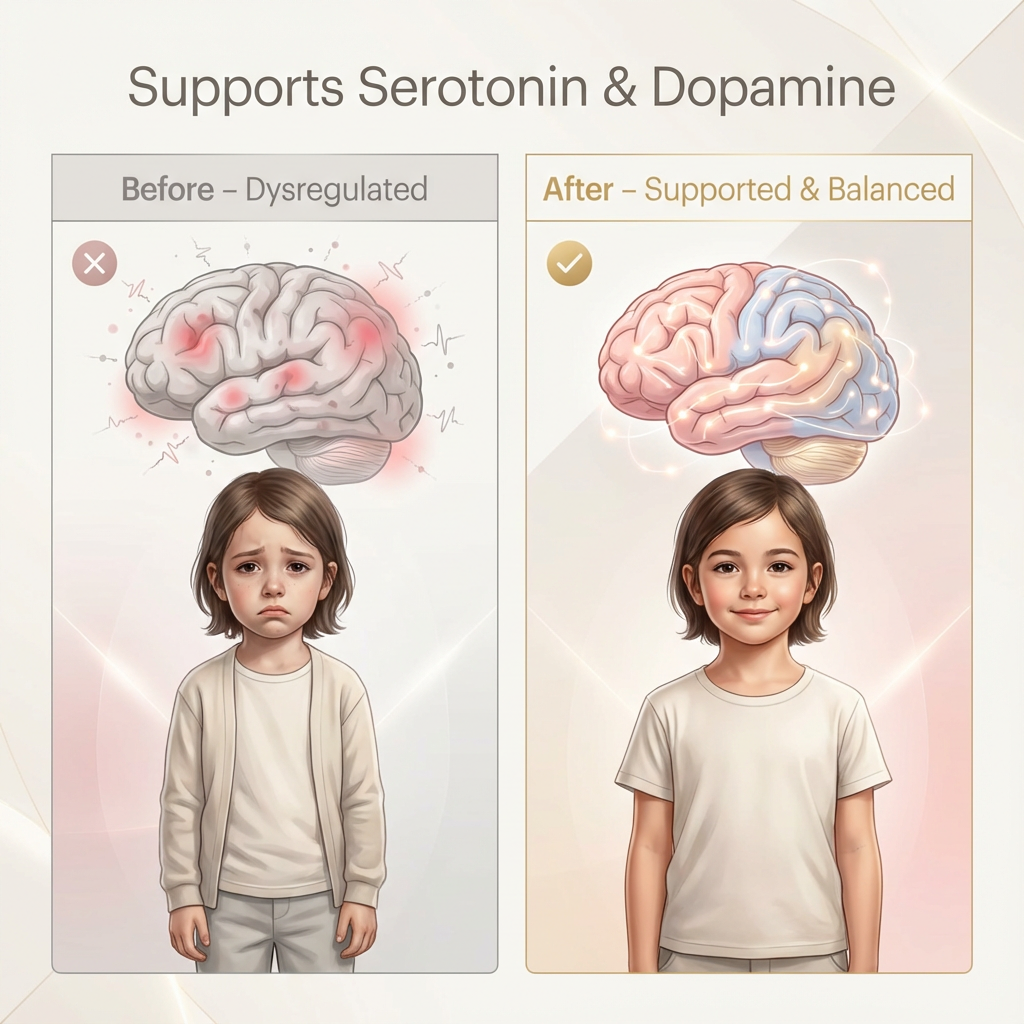 Natural - Saffron Gummy Mood + Focus Support for Kids
