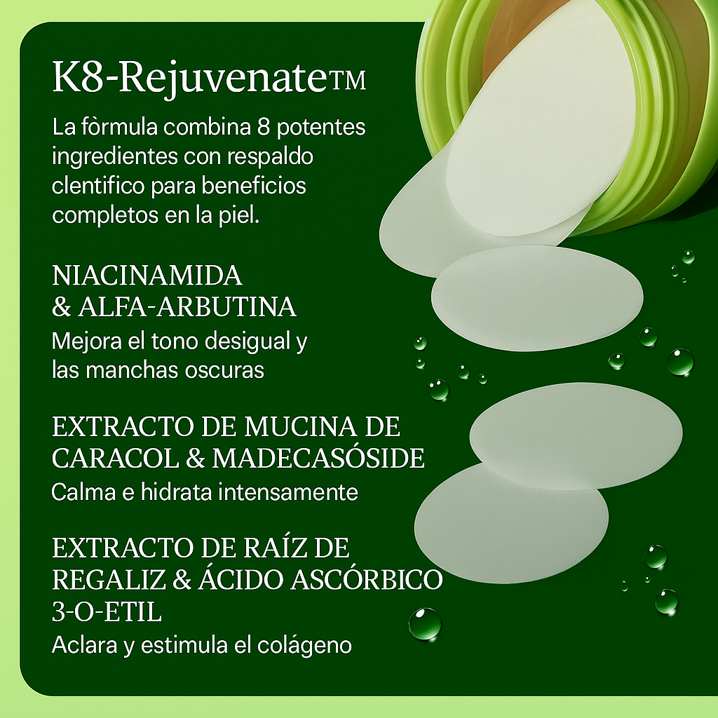 Luvouras®  Pads Faciales Coreanos